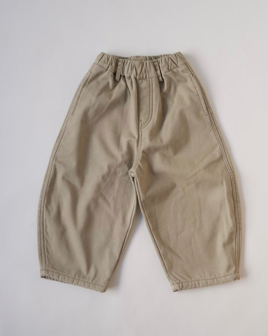 カーブ裏起毛パンツ