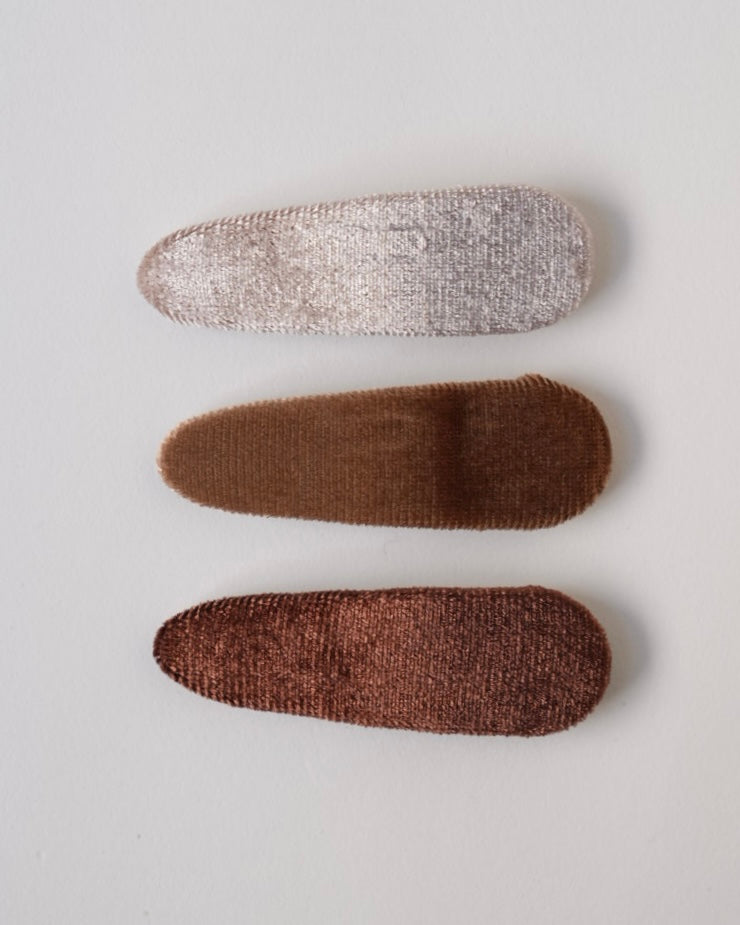 ベロアパッチンピン