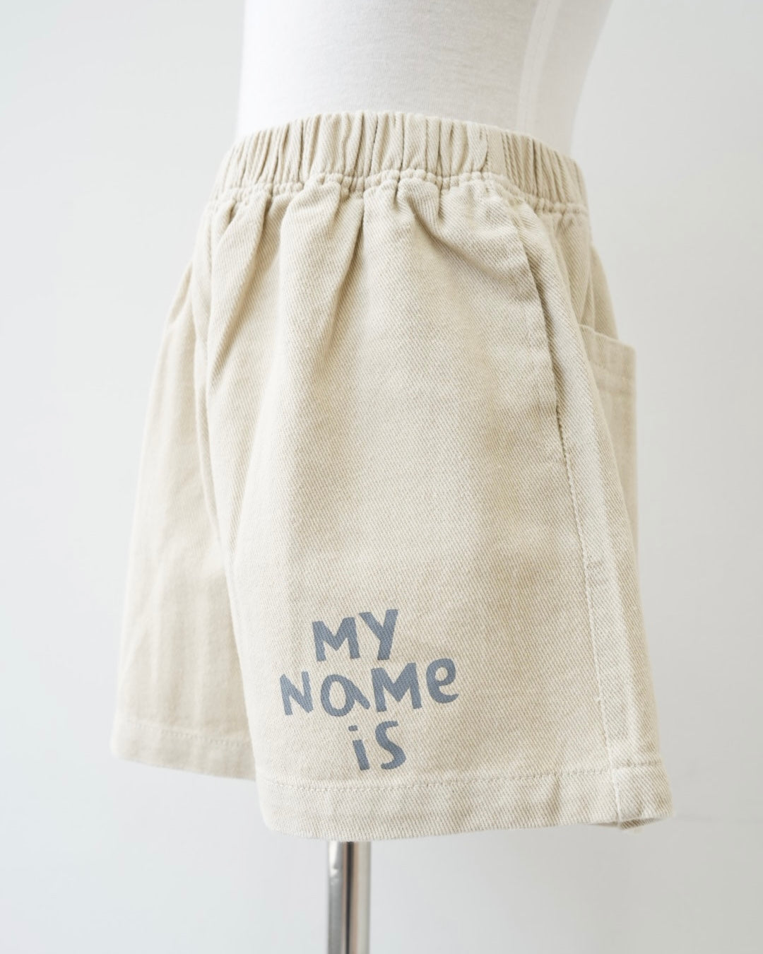 MYNAMEツイルショートパンツ