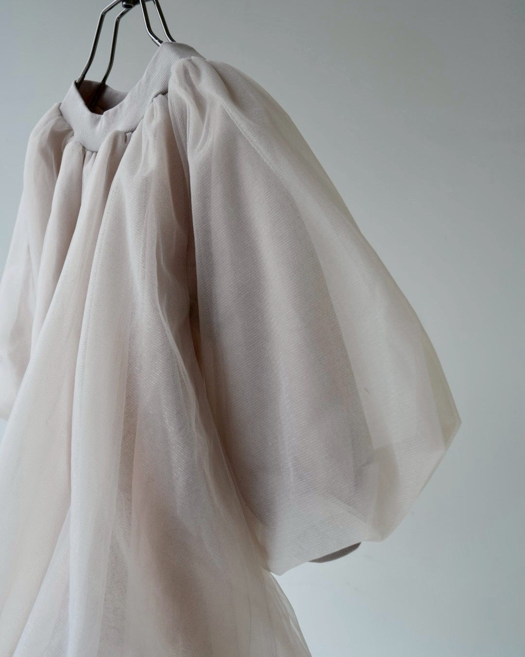 ラメチュールバルーンワンピース