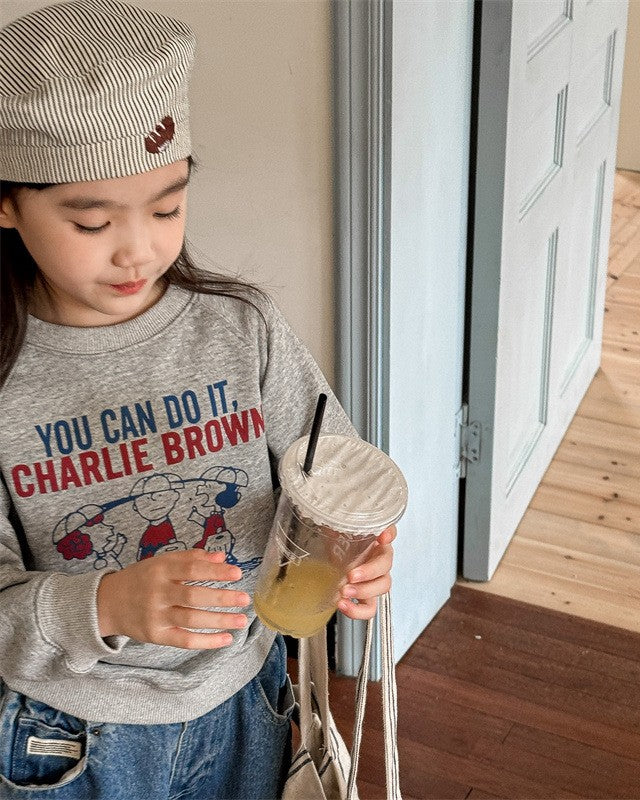 CHARLIEラグランスウェット