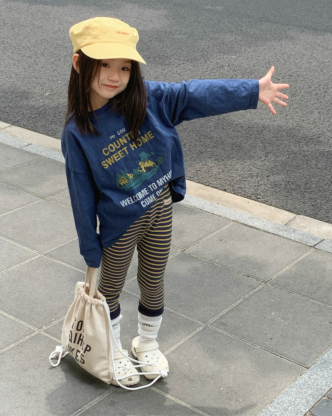 サーマルボーダーレギンス