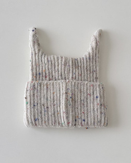 カラーネップミミビーニー