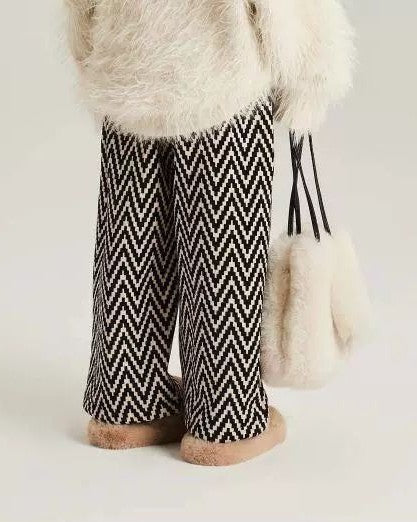 ジオメトリックソフトコーデュロイパンツ