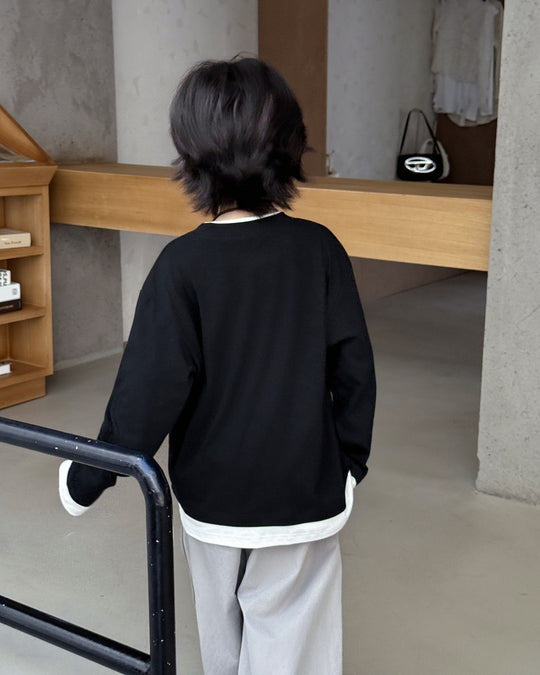 レイヤード風スムースTee