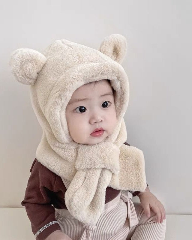 くまさんファーフーディー