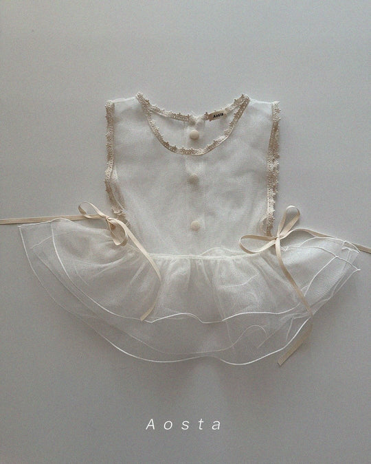 [aosta]lace simple vest