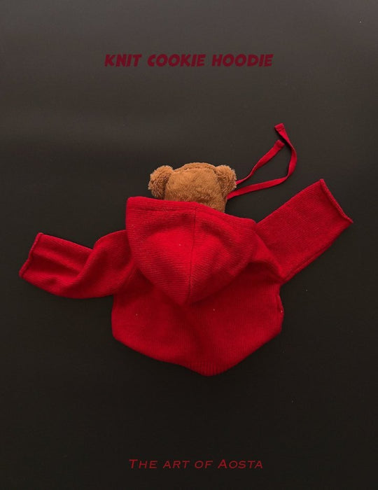 [AOSTA]Knit Cookie Hoodie