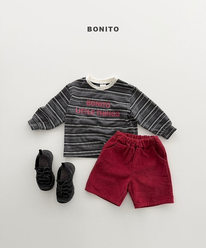 [BONITO]コーデュロイショートパンツ