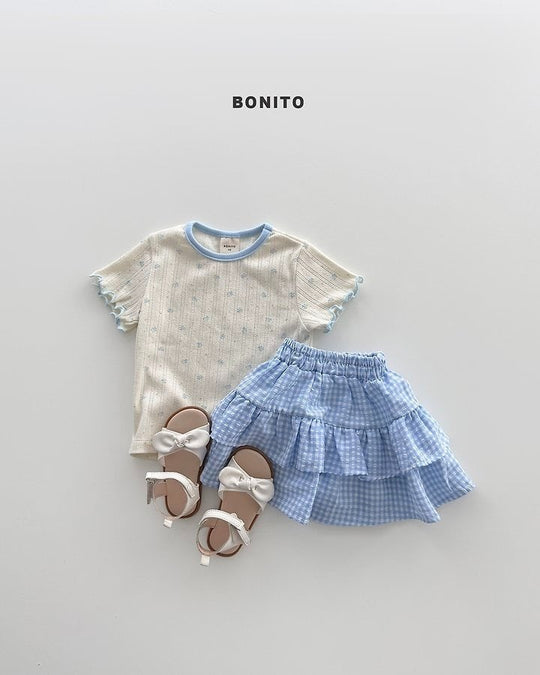 [BONITO]bloom eyelet T