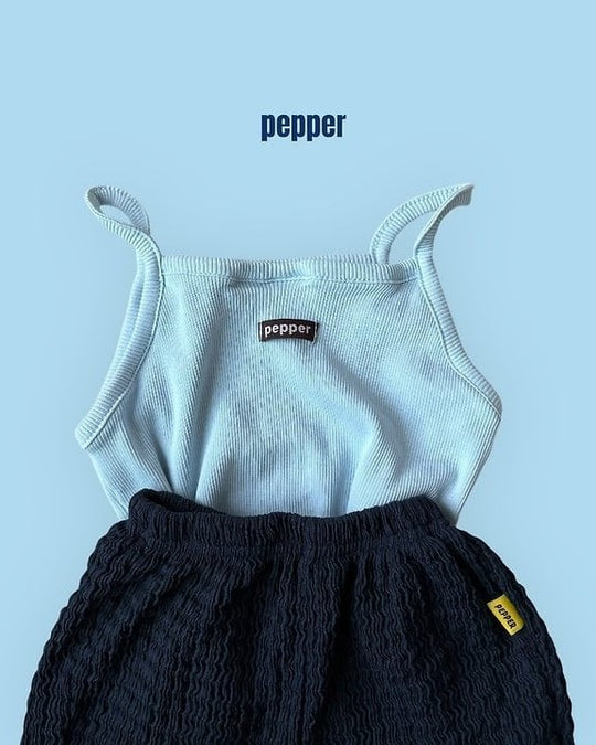 [pepper]ribbed camisole