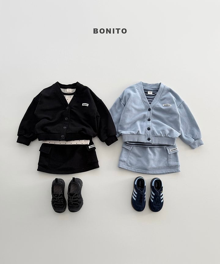 [BONITO]コットンVカーディガン