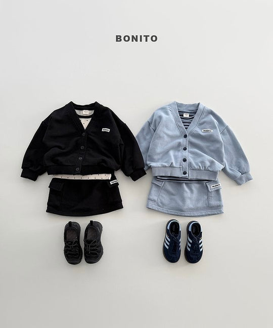 [BONITO]コットンVカーディガン