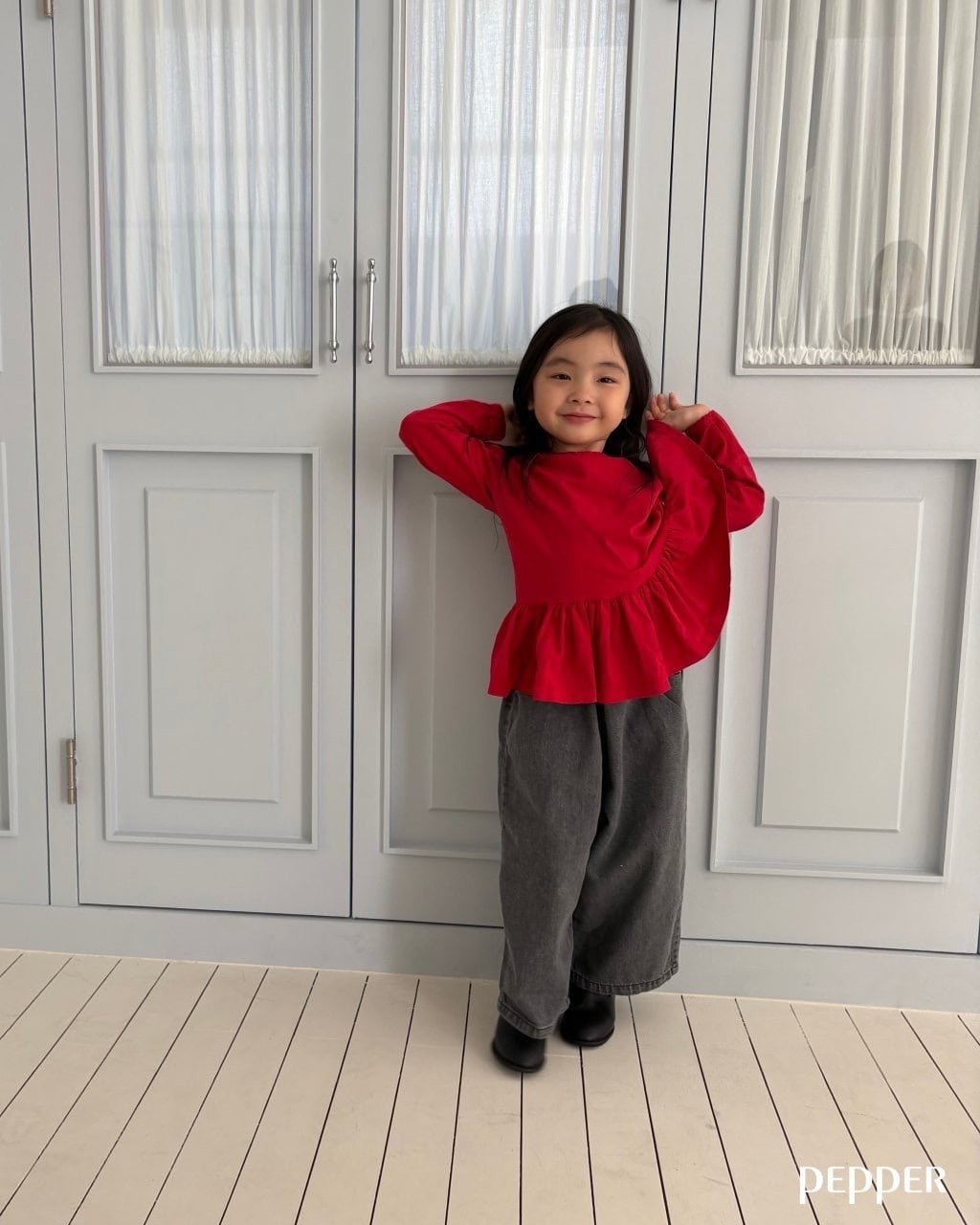 [pepper]cherry tiered T