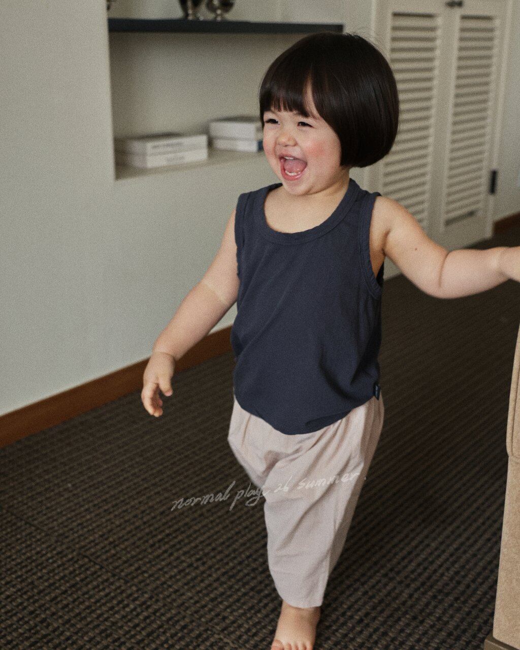 [NORMAL PLAY]summer floor pants