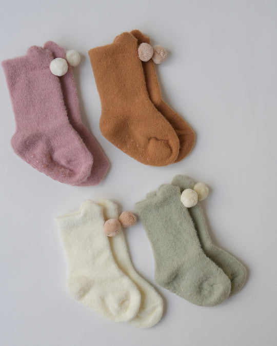 ポンポンBABYソックス