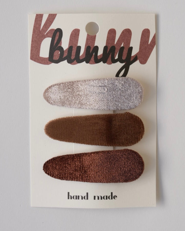 ベロアパッチンピン