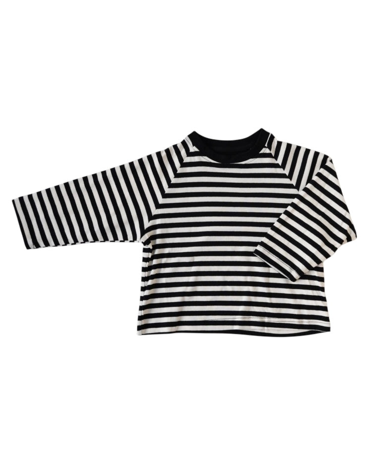 HELLOラグランボーダーTee.