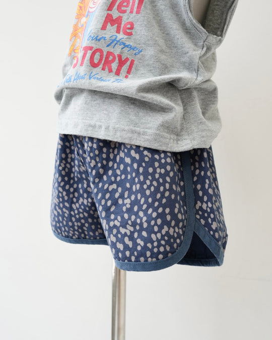 ダルメシアンパイピングショートパンツ