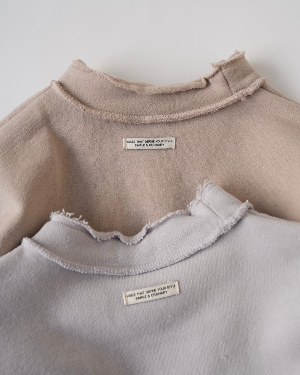 [OATMEAL]カットオフ起毛mtm