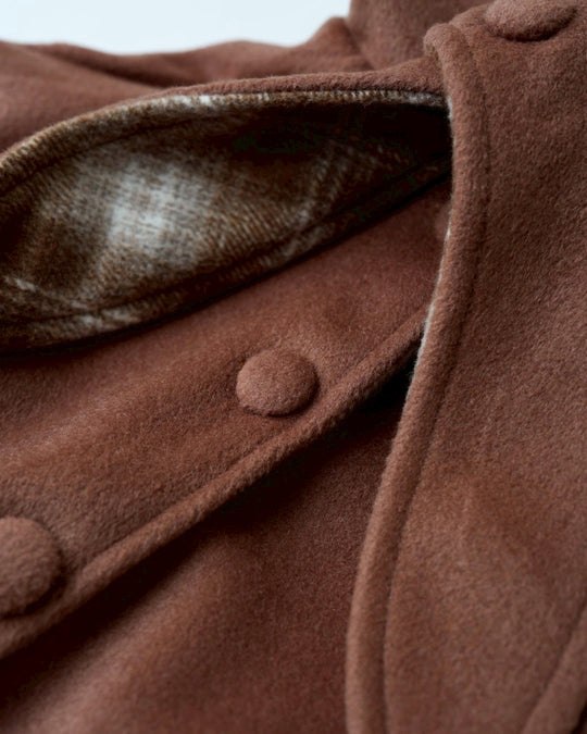 リバーシブルボウタイコート