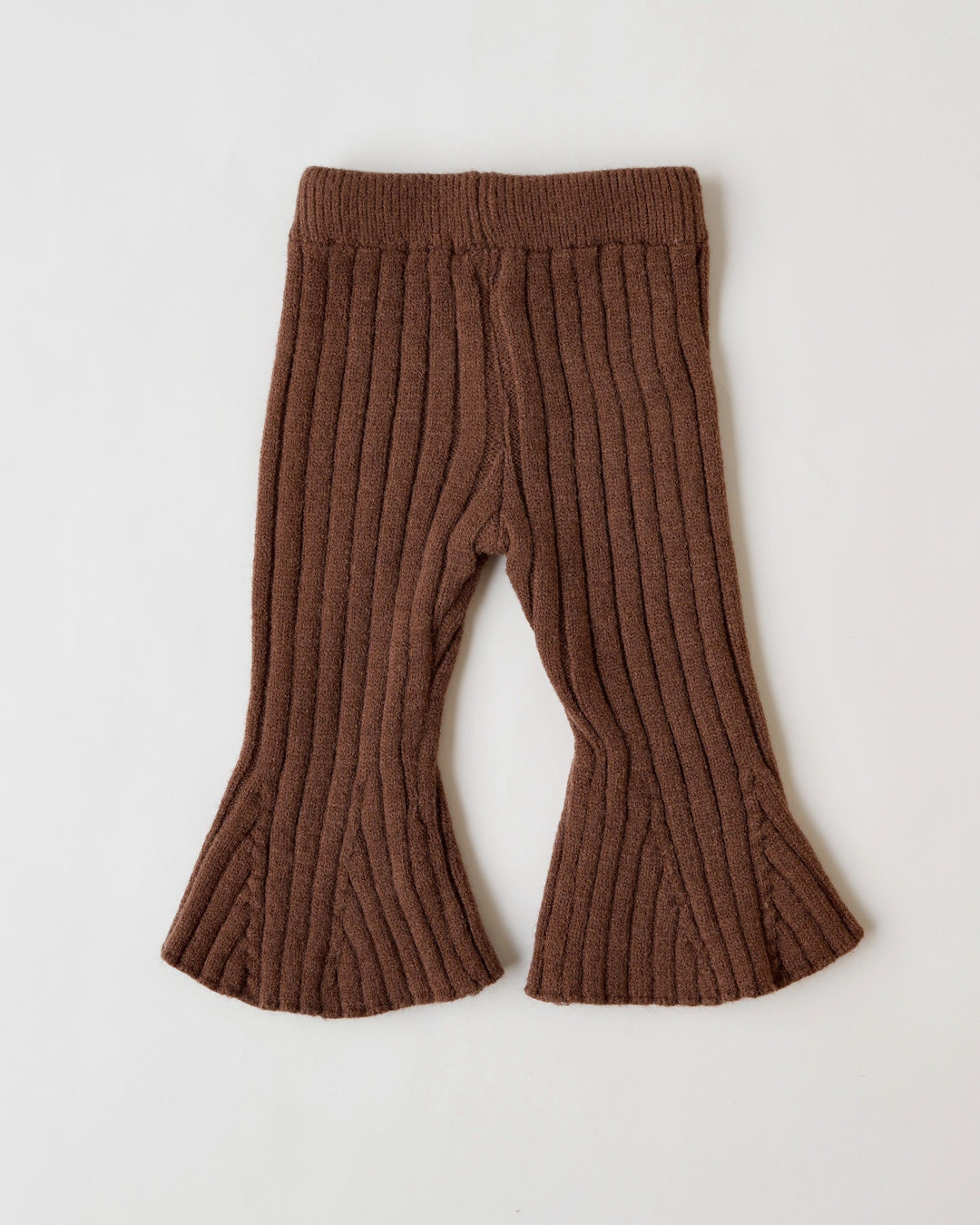BABYリブニットフレアパンツ