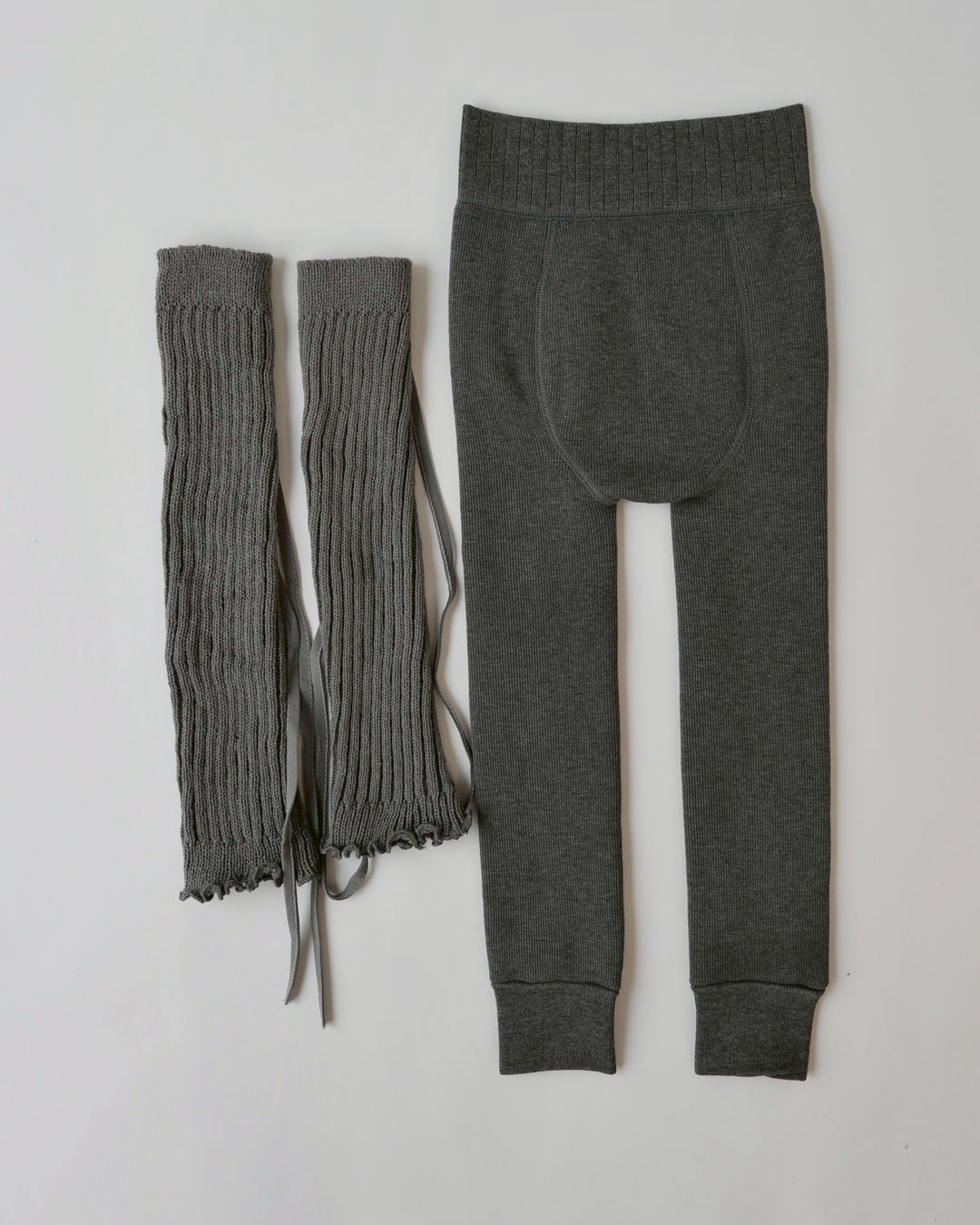 レッグウォーマー付裏起毛レギンス