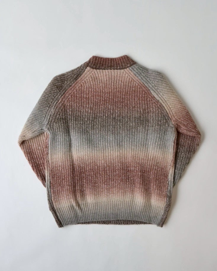 グラデーションニット