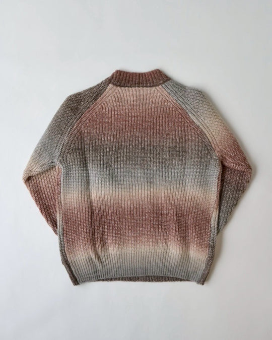 グラデーションニット