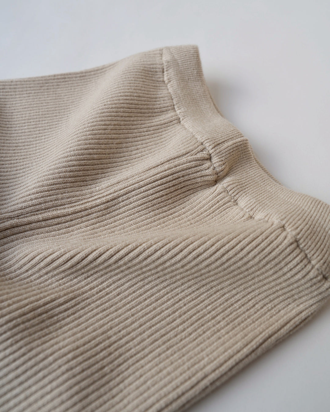 ボーダートップスニットセットアップ