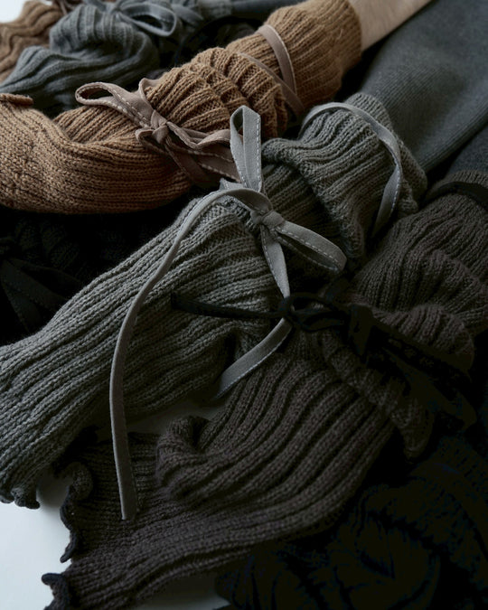 レッグウォーマー付裏起毛レギンス