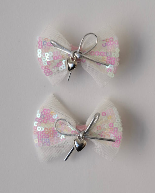 キラキラリボンクリップ