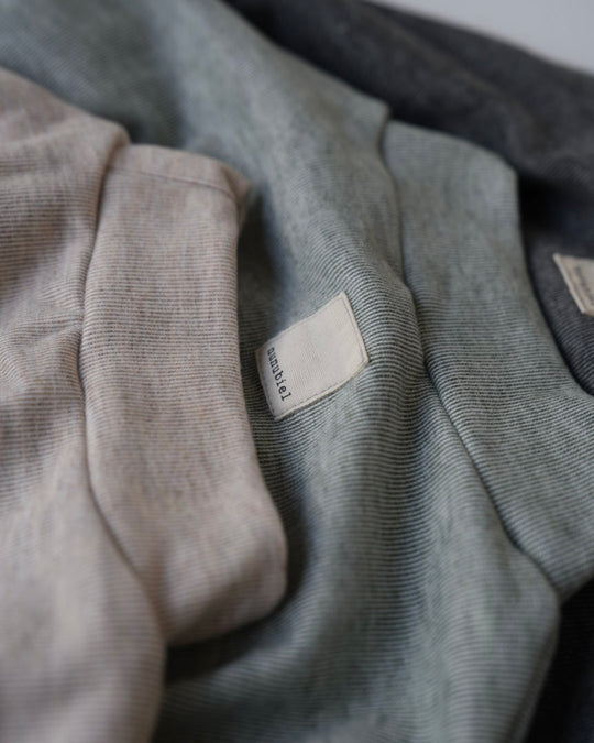 [nunu biel]bland裏起毛モックネック