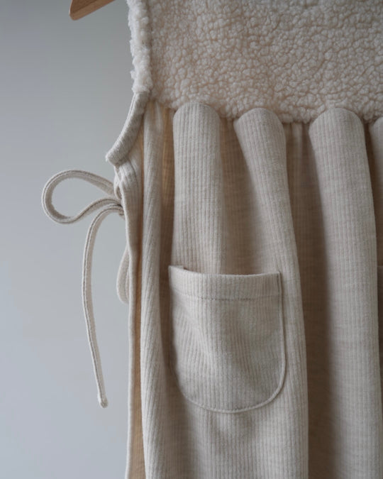 [nunu biel]boa dress