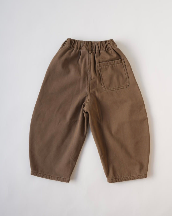 カーブ裏起毛パンツ