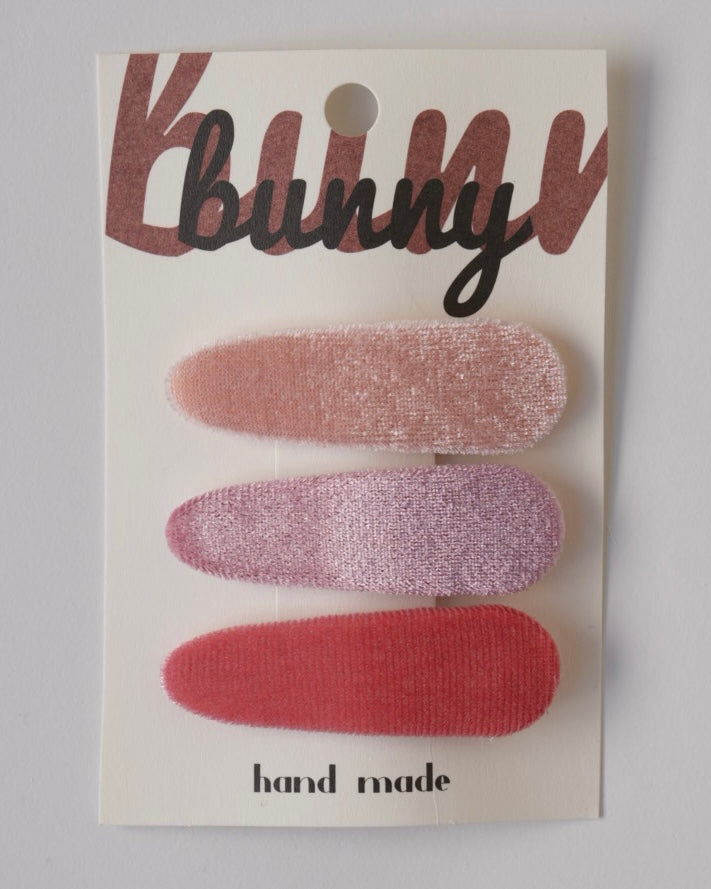 ベロアパッチンピン