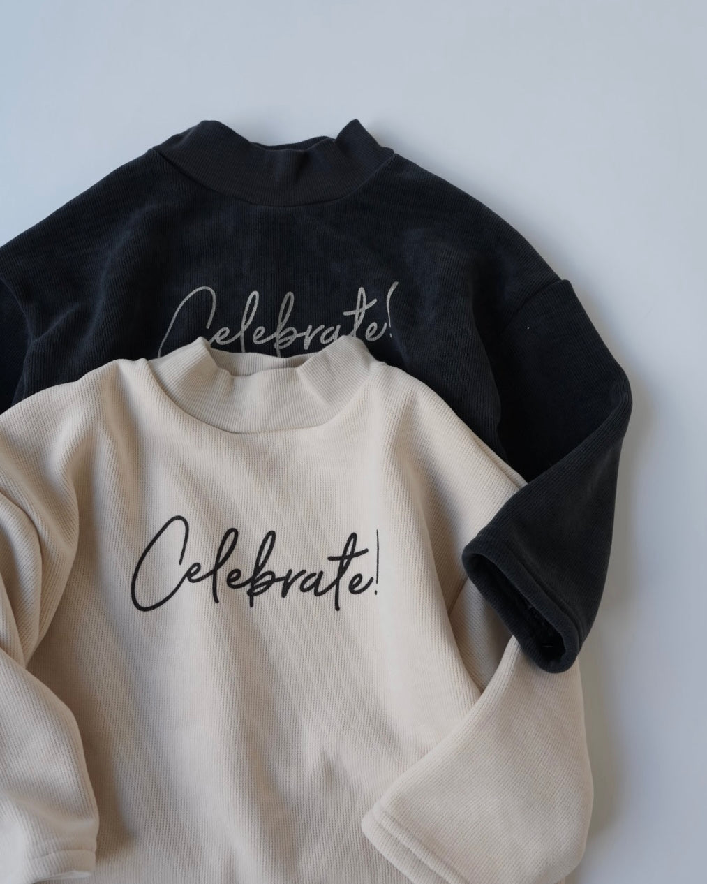 [nunu biel]plum裏起毛カットソー