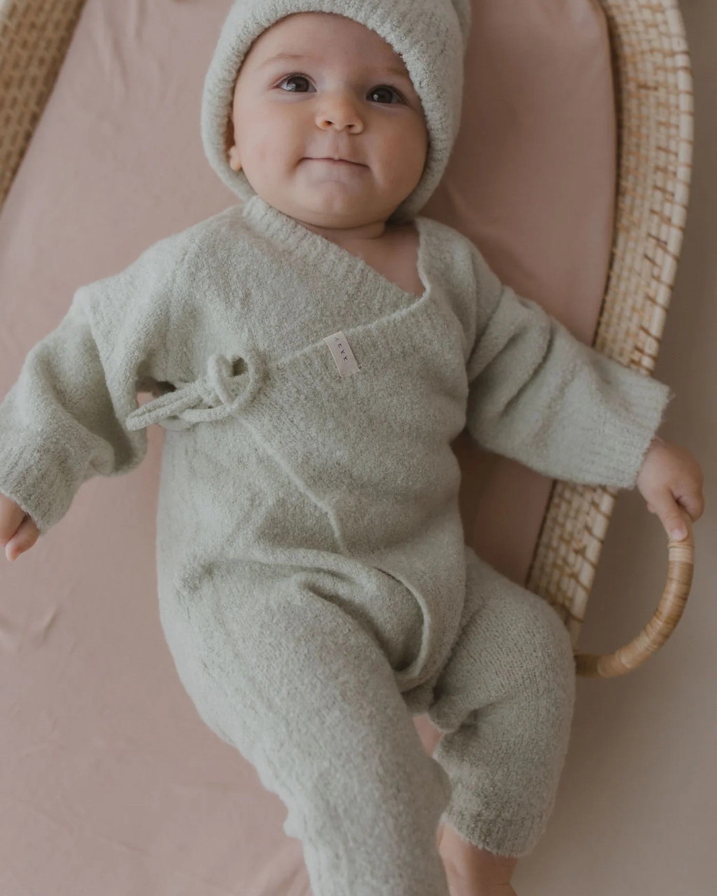 Boucle Knit Baby Kimono Overall Suit［SUSUKOSHI］ – unbirthday