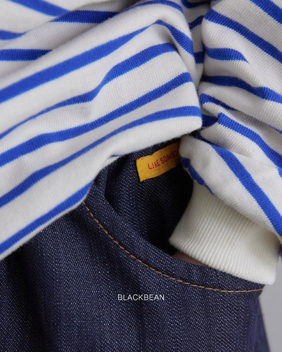 [blackbean]フィックスデニムパンツ