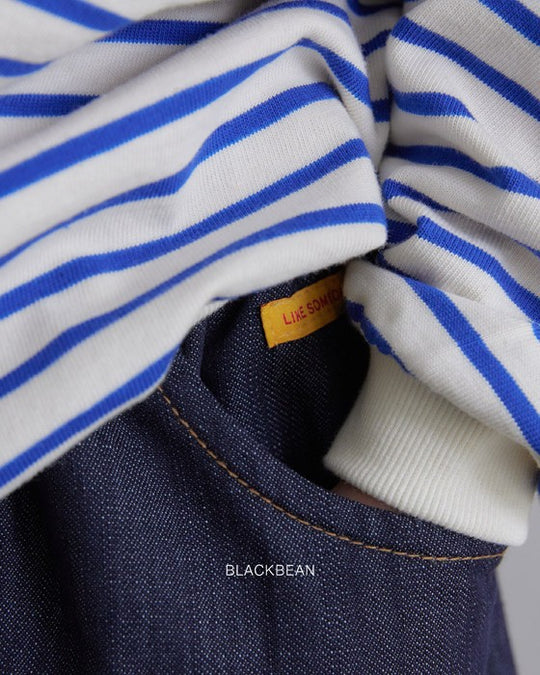 [blackbean]フィックスデニムパンツ