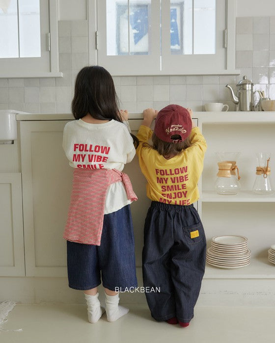 [blackbean]フィックスデニムパンツ