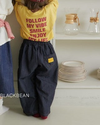 [blackbean]フィックスデニムパンツ