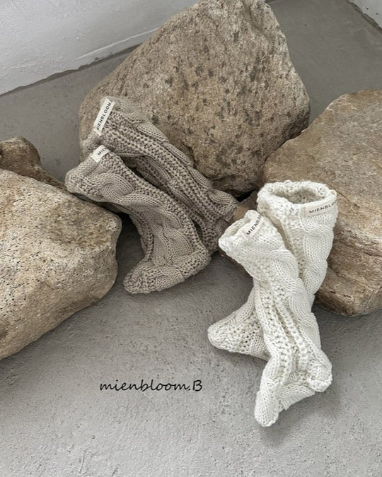 [Bloom.B]プレッツェルニットソックス