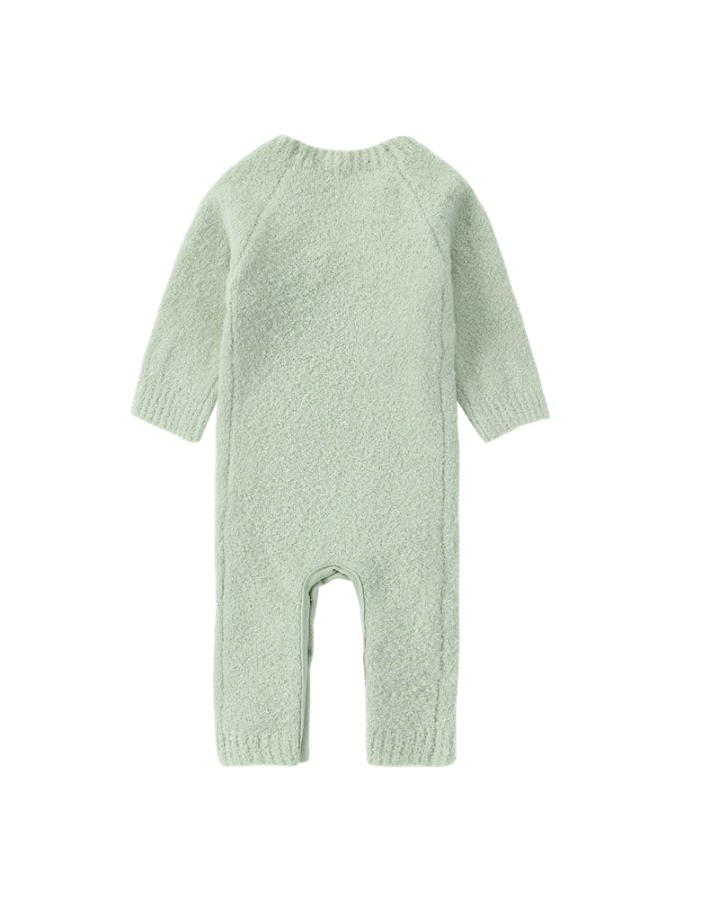 Boucle Knit Baby Kimono Overall Suit［SUSUKOSHI］
