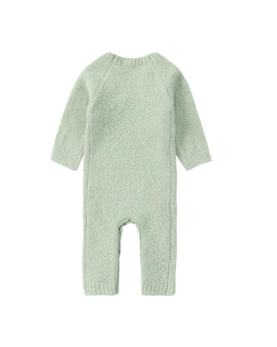 Boucle Knit Baby Kimono Overall Suit［SUSUKOSHI］