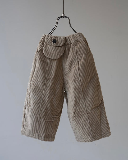ウエストポケットコーデュロイパンツ