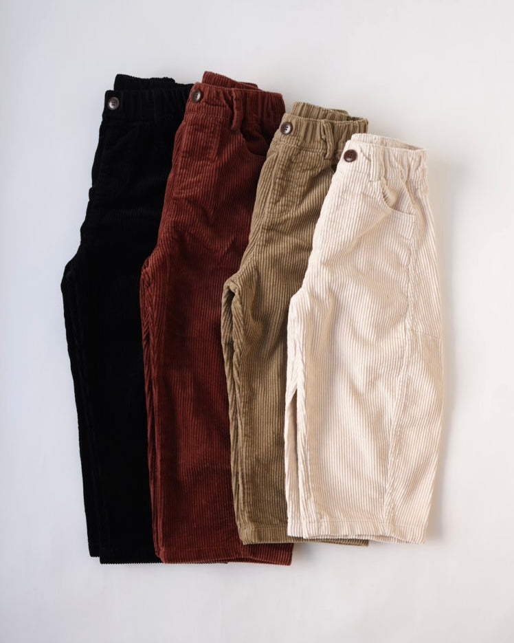 コーデュロイタックパンツ