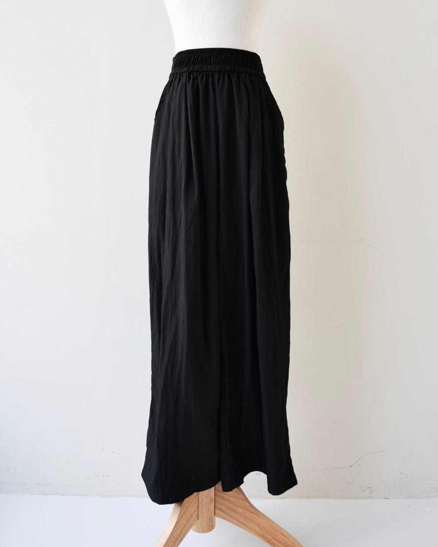 summerシャーリングストレートパンツ