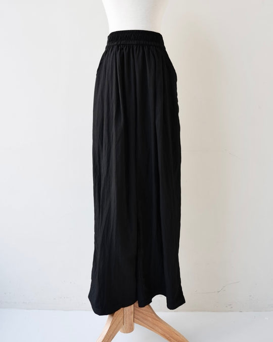 summerシャーリングストレートパンツ