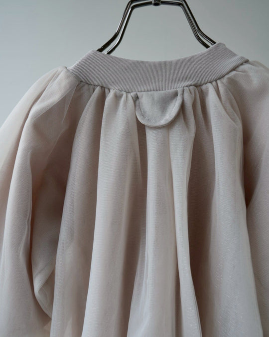 ラメチュールバルーンワンピース